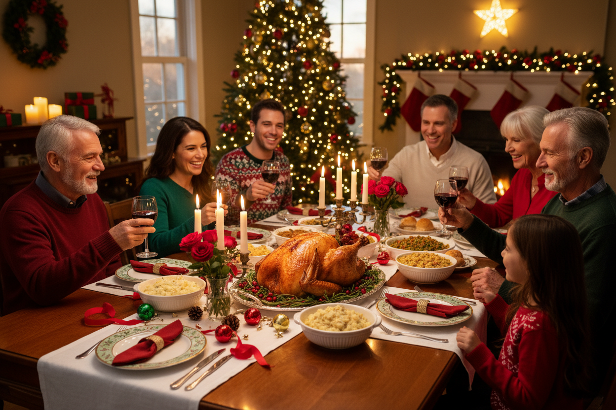 The Holiday Performance: Are We Faking the Perfect Couple for the Family?