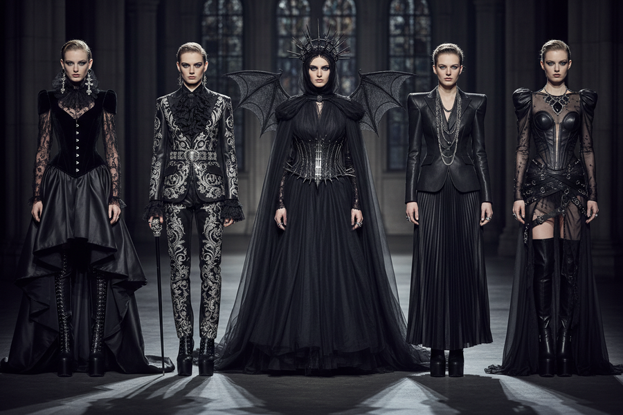 Back to Darkness: How the Goth Aesthetic Will Rule Fall/Winter 2025 for Women &amp; Men