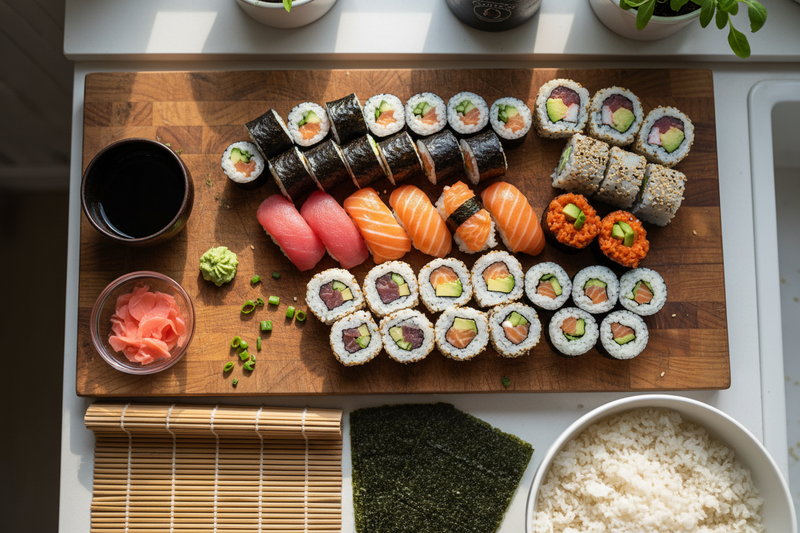 Roll With Me: DIY Sushi Night for Two