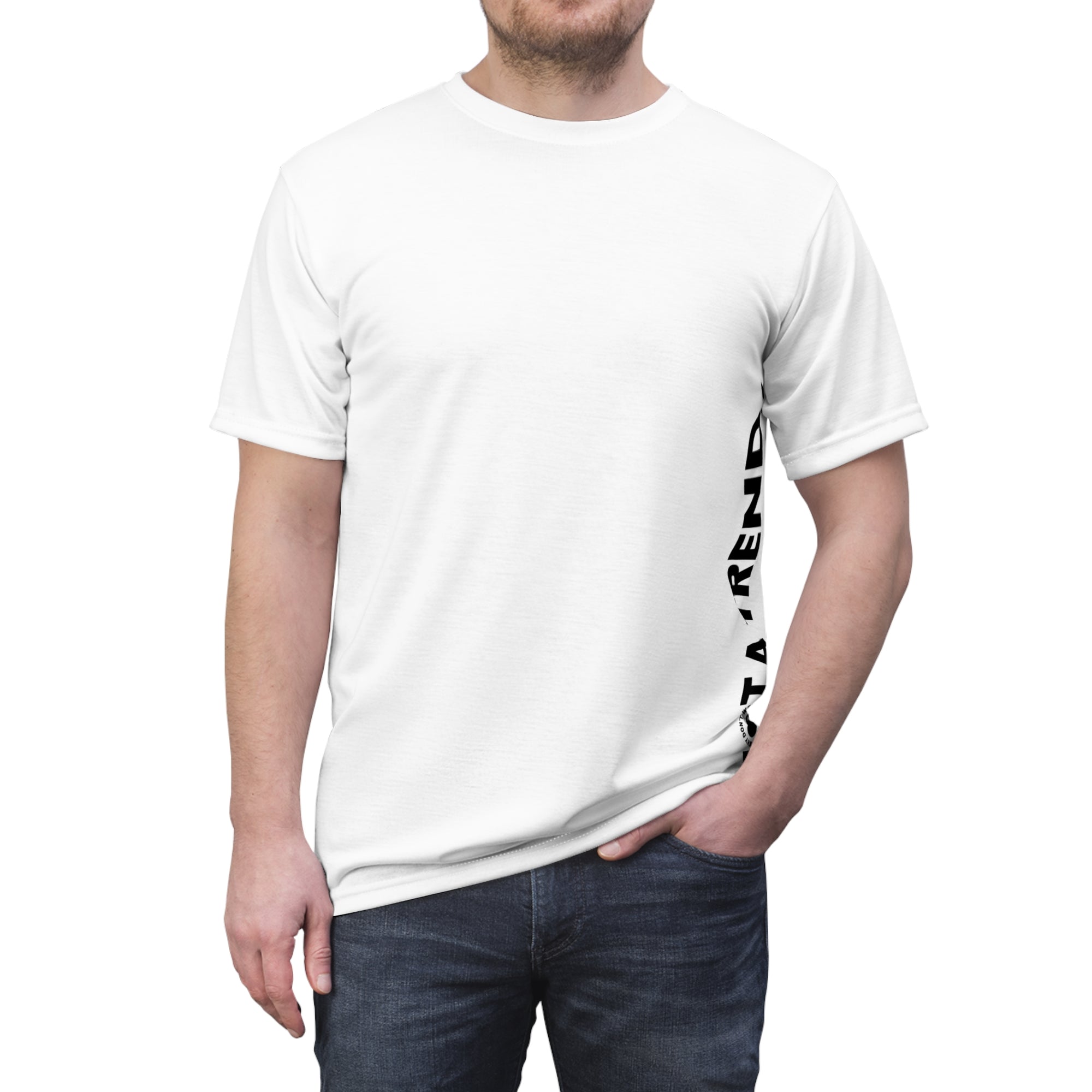 NOT A TREND. A FEELING. - Unisex Cut & Sew Tee.