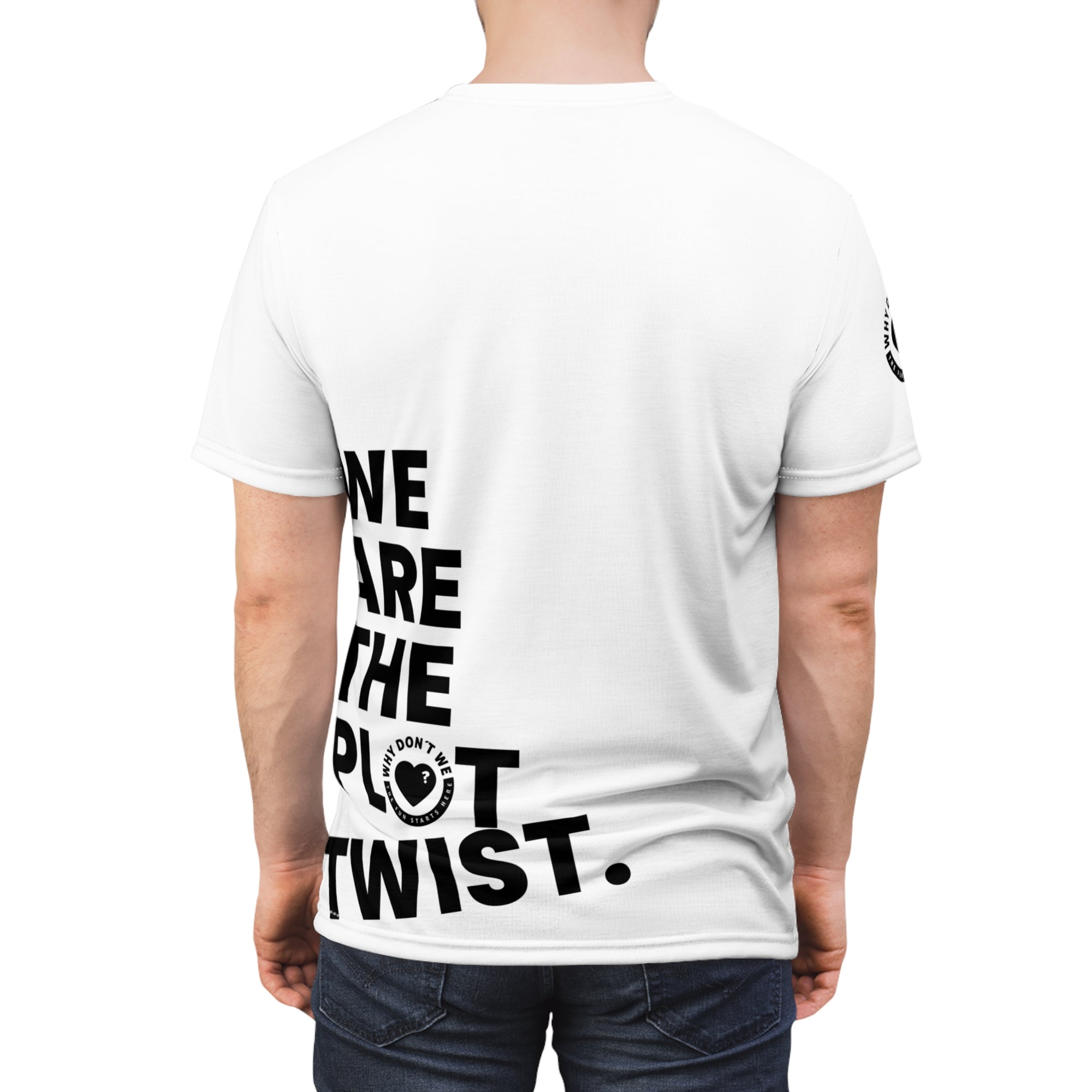 We Are the Plot Twist – Unisex Cut & Sew Tee