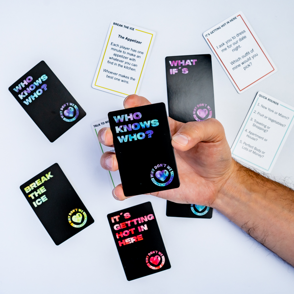 Conversation Starters Cards for Couples & Friends