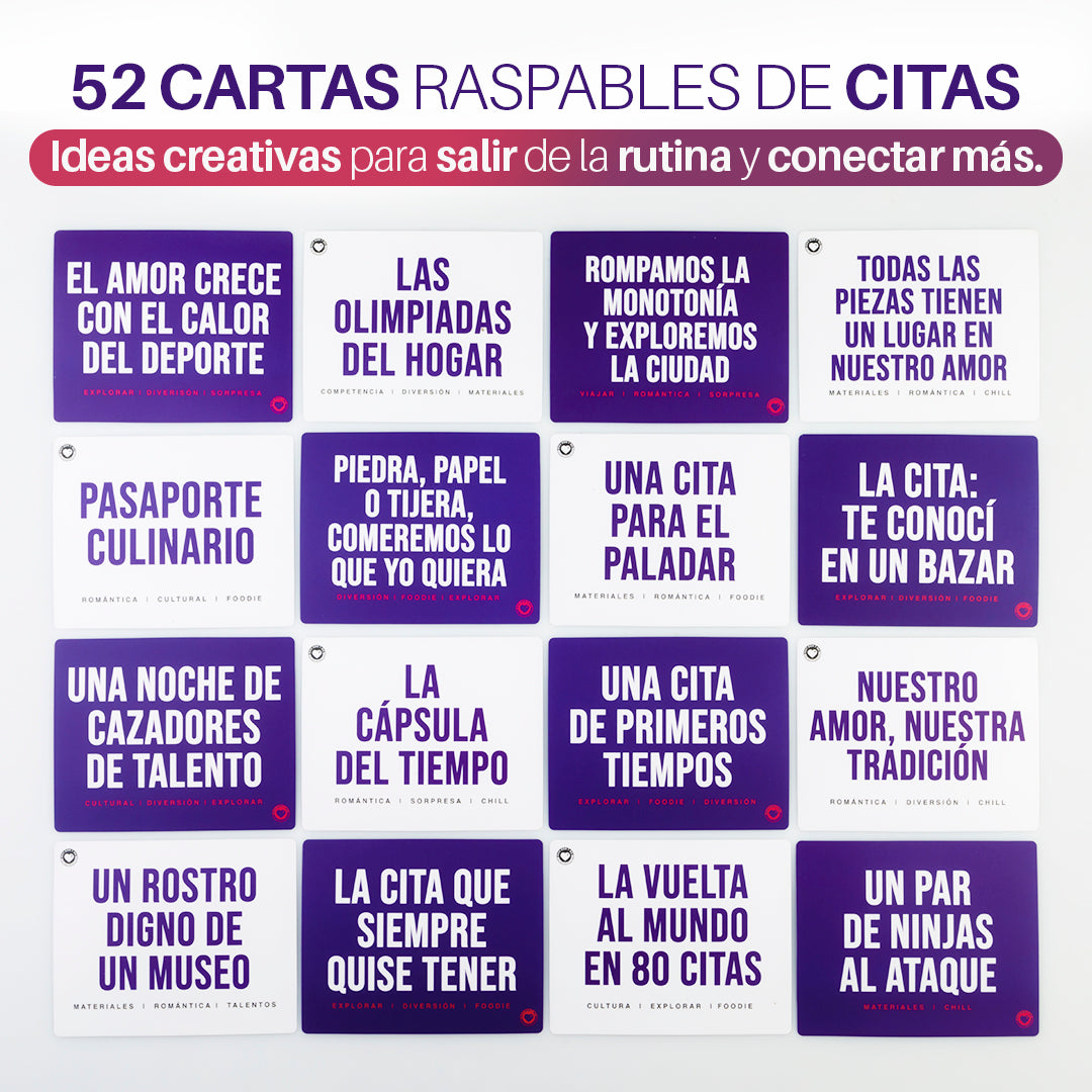 Why Don’t We Date? - Ideas de citas para romper la rutina!