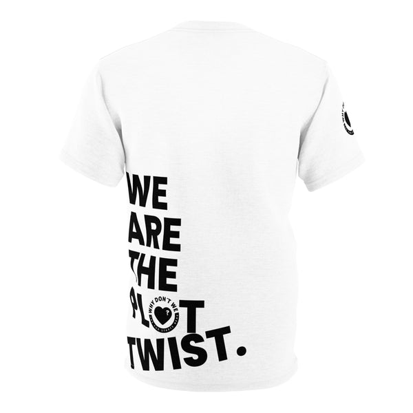 We Are the Plot Twist – Unisex Cut & Sew Tee