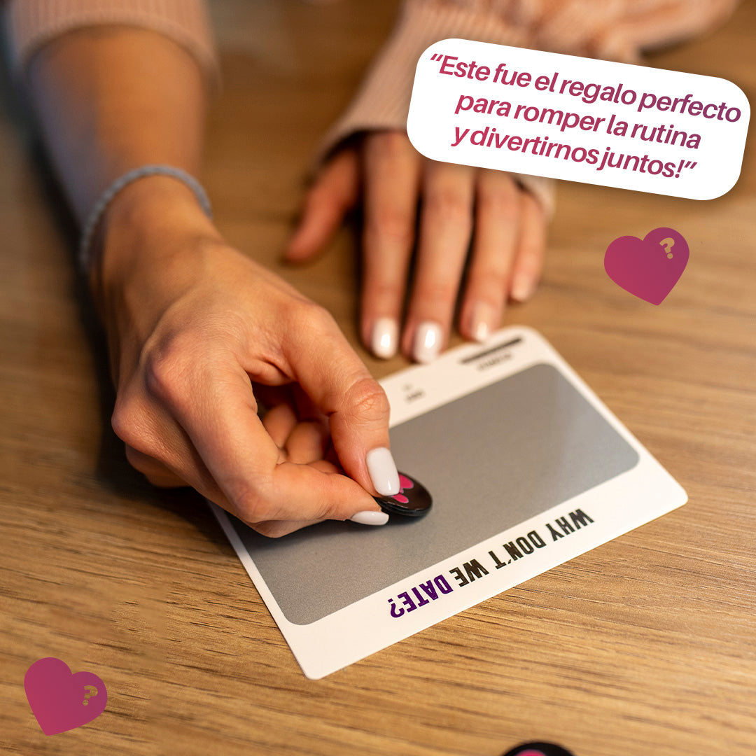 Why Don’t We Date? - Ideas de citas para romper la rutina!