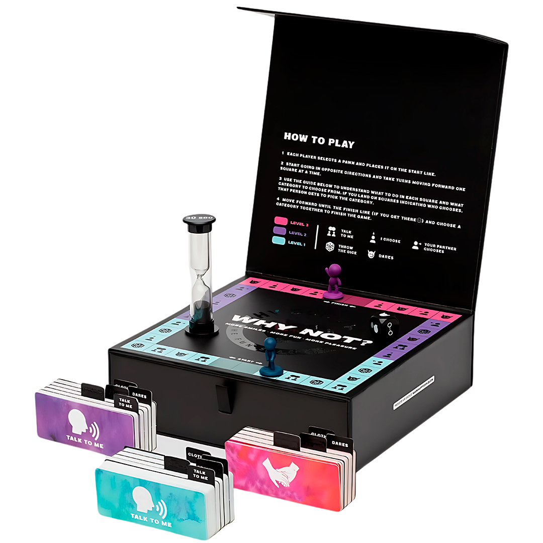 ¿Por qué no? Juego de mesa divertido y romántico para parejas