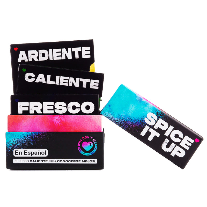 Caja del juego de cartas Spice It Up para parejas