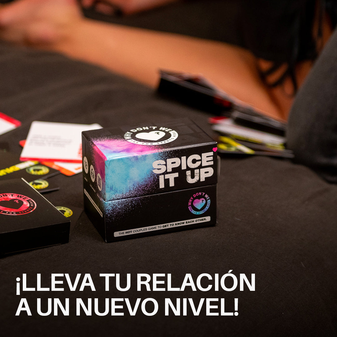 Spice It Up juego de cartas regalo para parejas aniversario